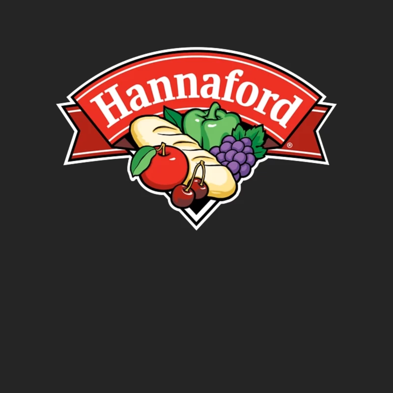 Hannaford Supermarket Logo with Fresh Produce Design Female Pullover Sweatshirt