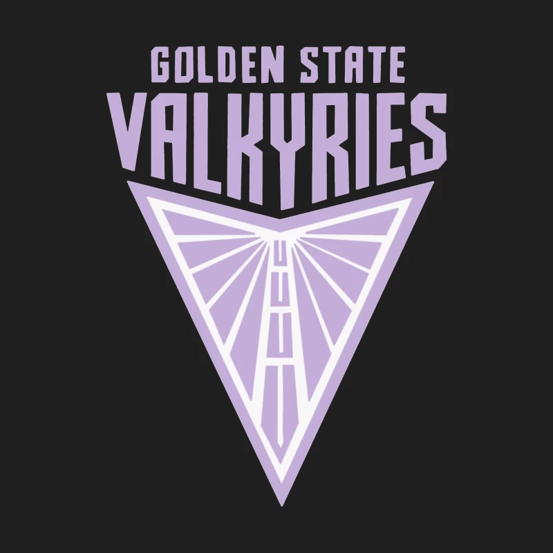 Golden State Valkyries Purple Triangle Logo Design Male Tank Top