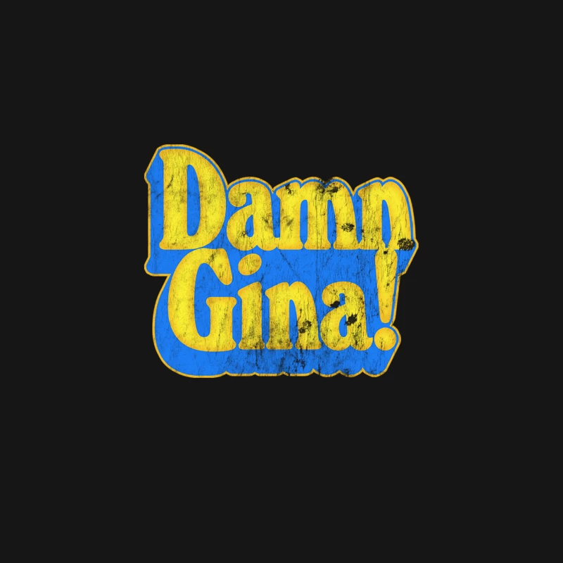Damn Gina! Desk Mat
