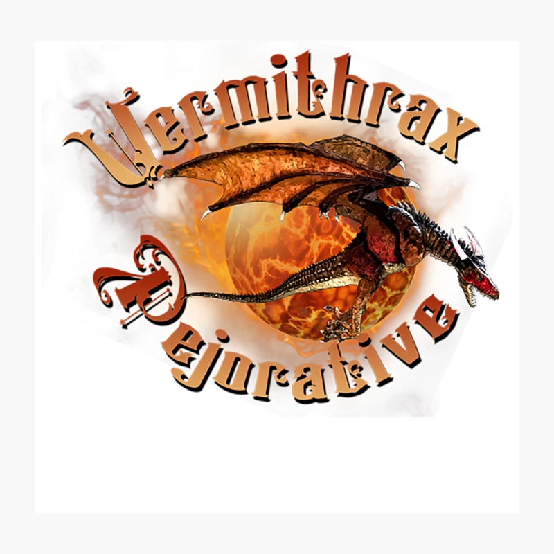 Vermithrax Pejorative Throw Pillow