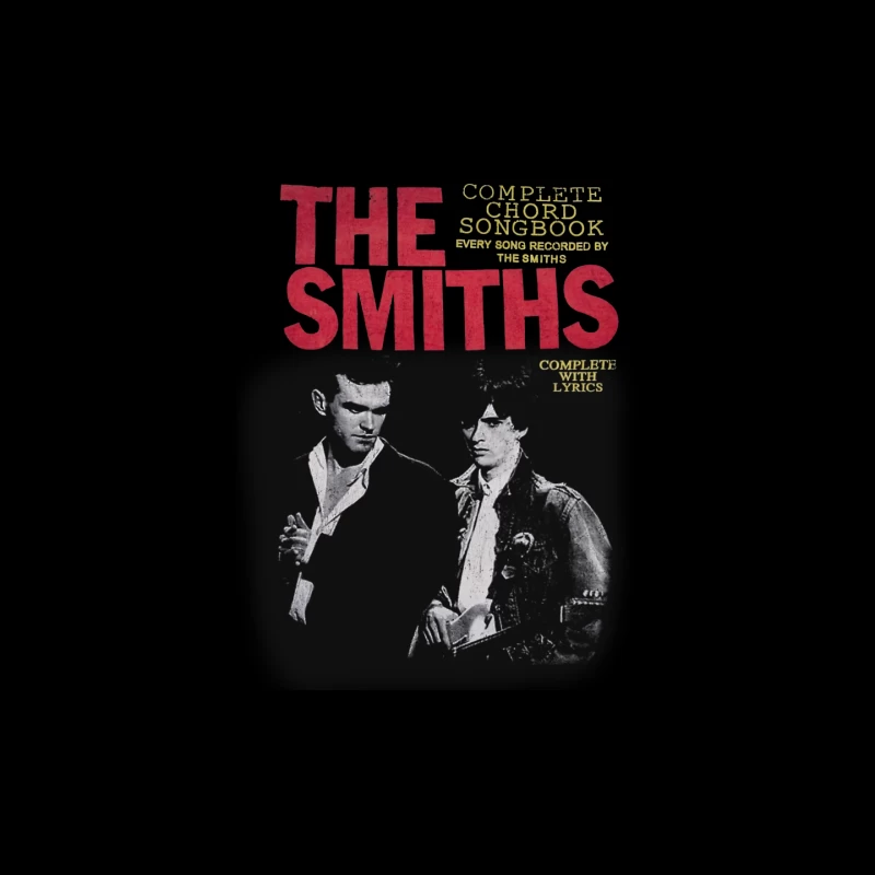The Smiths Complete Chord Songbook with Lyrics - Vintage Band Photo Cover Mouse Pad