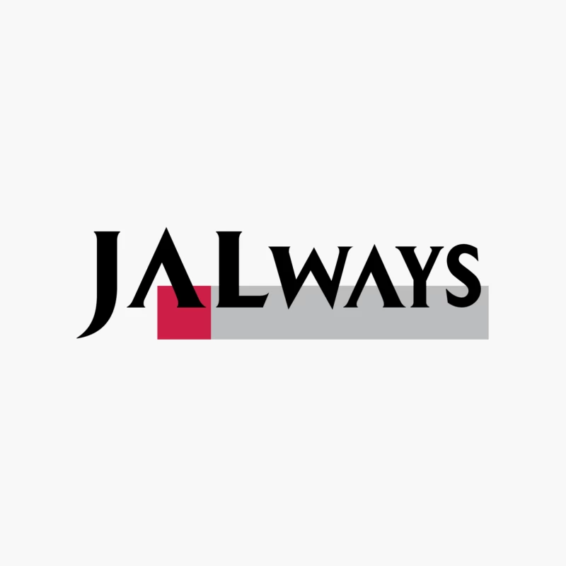 Jal Ways logo Cotton Tote Bag