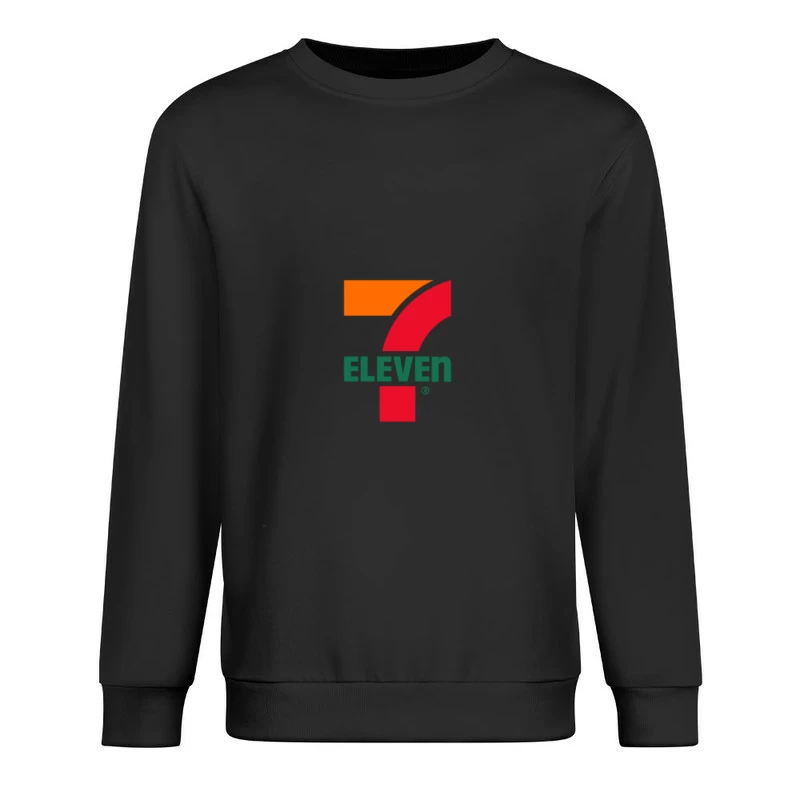 7-Eleven Convenience Store Chain Logo Design Male Pullover Sweatshirt