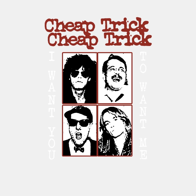 Cheap Trick I Want You Male Tank Top