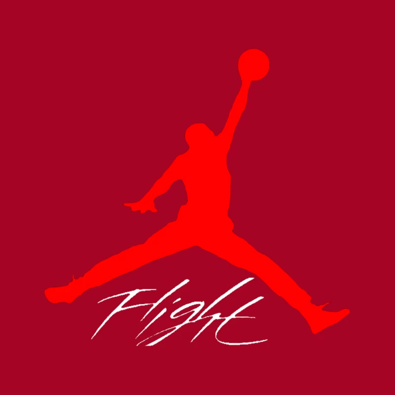 Jumpman Basketball Logo Tapestry