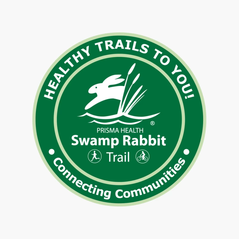 Swamp Rabbit Trail Cotton Tote Bag
