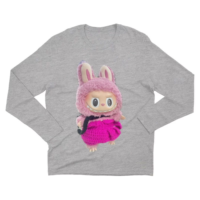 Puppe mit Hasen-Kostüm Herren Langarm T-Shirt