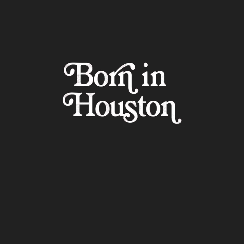 Born In Houston - Boston Pride Typography Design Bucket Hat