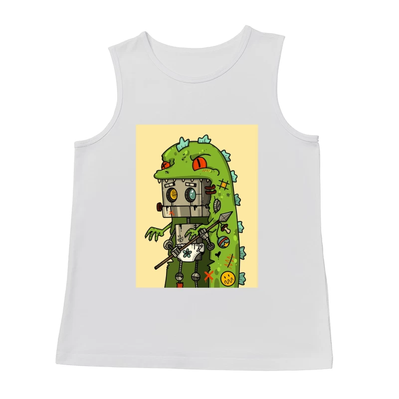 Robokite in Dinosaur Costume Male Tank Top