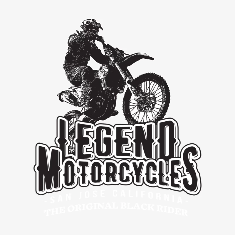Motocross-Legende Herren Pullover Sweatshirt