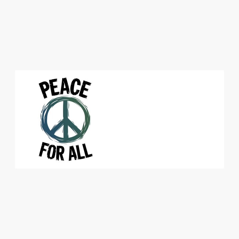 Peace Symbol with Powerful Message for Universal Harmony Coffee Mug