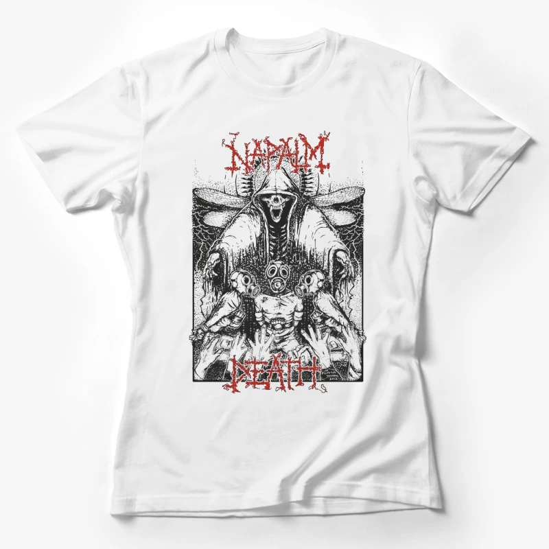 Napalm Death 3 Female T-Shirt