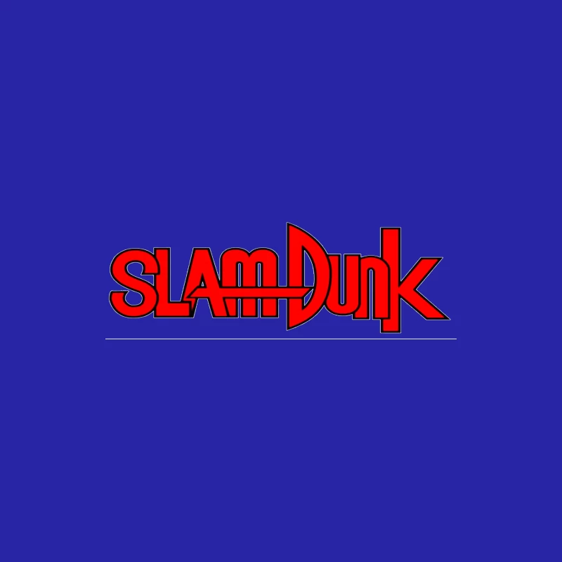 Slam Dunk Logo - Basketball Anime Male Tank Top