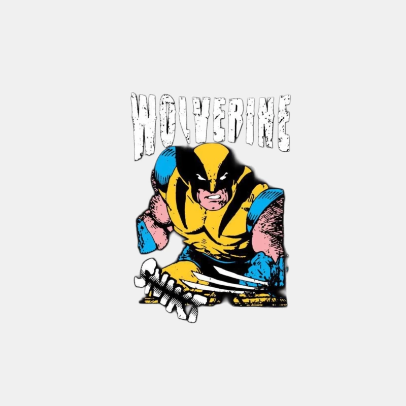 Comic Book Character - Wolverine Male Tank Top
