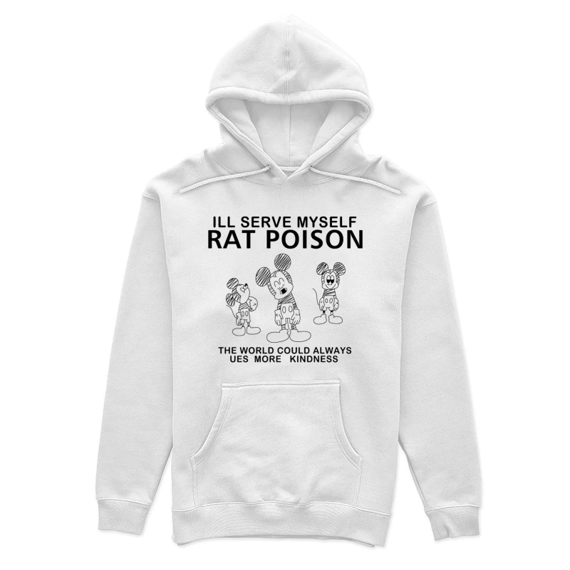 Poison et gentillesse : une illustration humoristique Femme Sweat à capuche