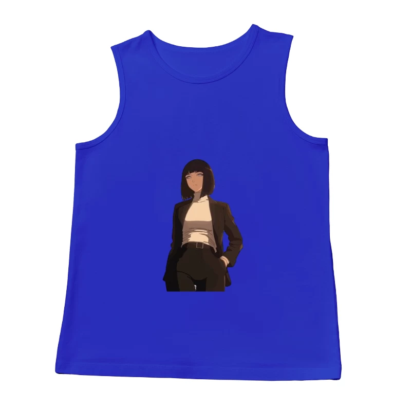 Anime-Figur im Anzug Herren Tanktops