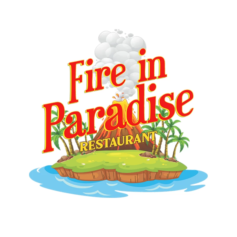 Fire in Paradise restaurant Tapestry
