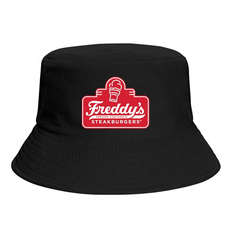 Freddy's Frozen Custard & Steakburgers Restaurant Logo Bucket Hat