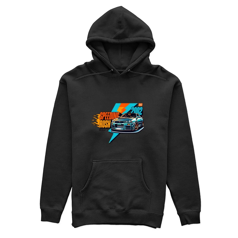 Nissan Skyline Autoillustration 2002 Damen Pullover Hoodie