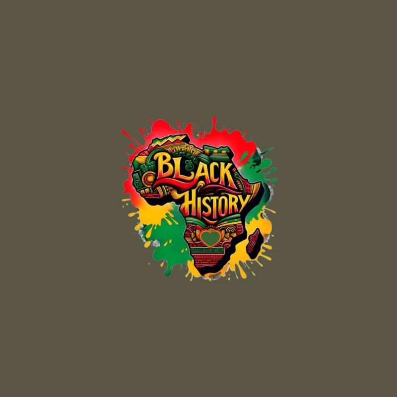 Black History Celebration Artwork Desk Mat