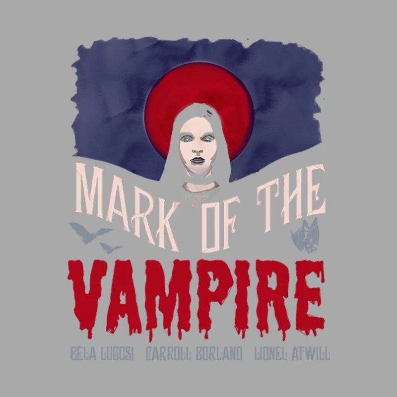 Mark of the Vampire Male Pullover Hoodie