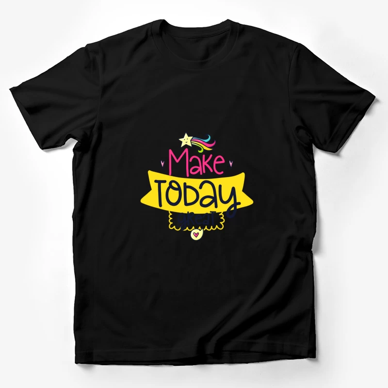 Motivation colorée pour aujourd'hui Homme T-Shirt
