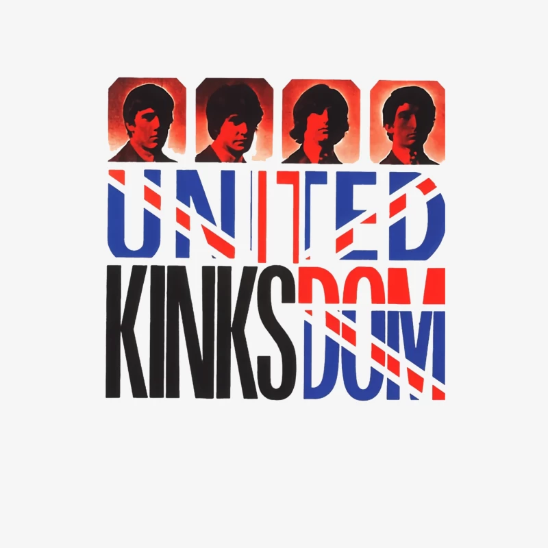 The Kinks United Kingdom Pop Art Album Cover Design Female Long Sleeve T-Shirt