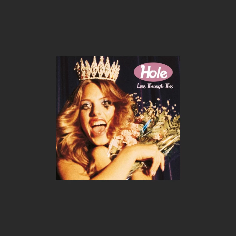 Hole Band's 'Live Through This' Alternative Rock Album Cover from 1994 Baseball Cap