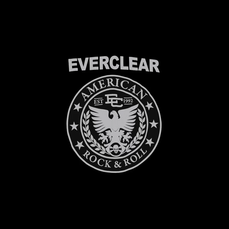 Everclear American Rock & Roll Band Emblem Est. 1992 Tapestry