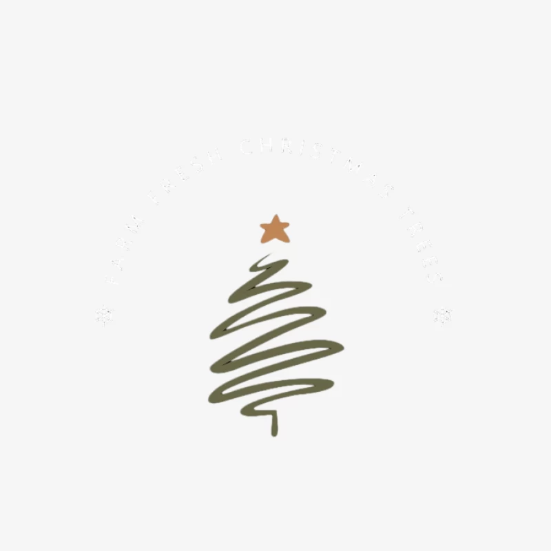 Alberi di Natale freschi Felpa pullover Donna