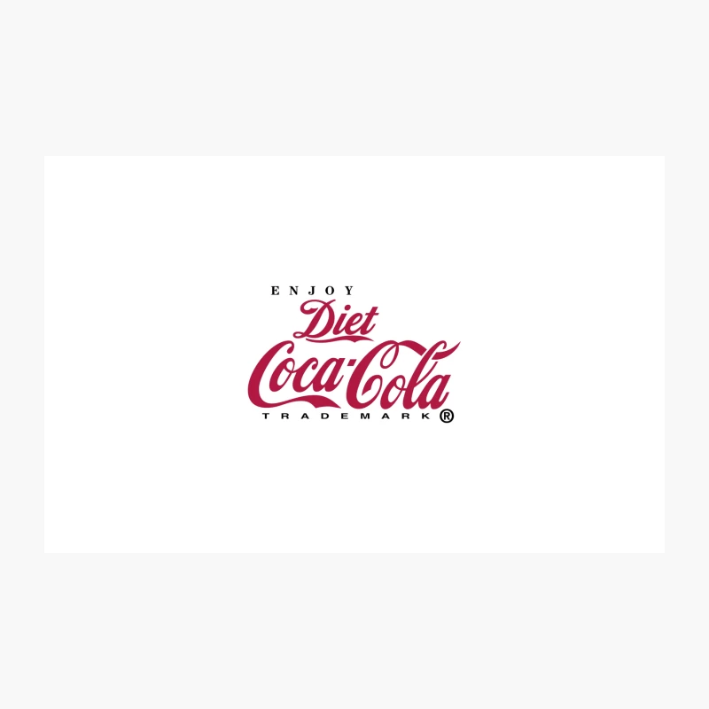 Diet Coca-Cola Logo: Iconic Soft Drink Branding Travel Mug