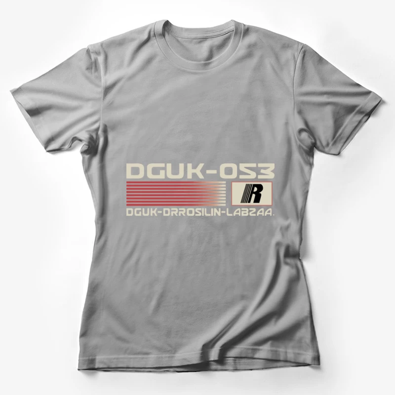 Design-Grafik DGUK-Logo Rot Damen T-Shirt
