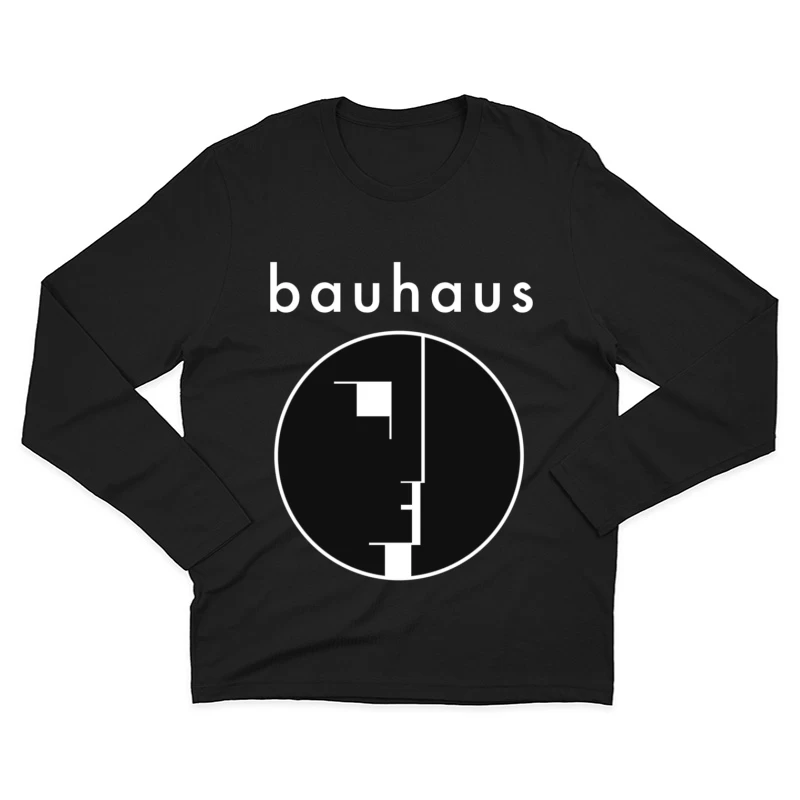 Iconic Bauhaus Minimalist Design Logo Male Long Sleeve T-Shirt