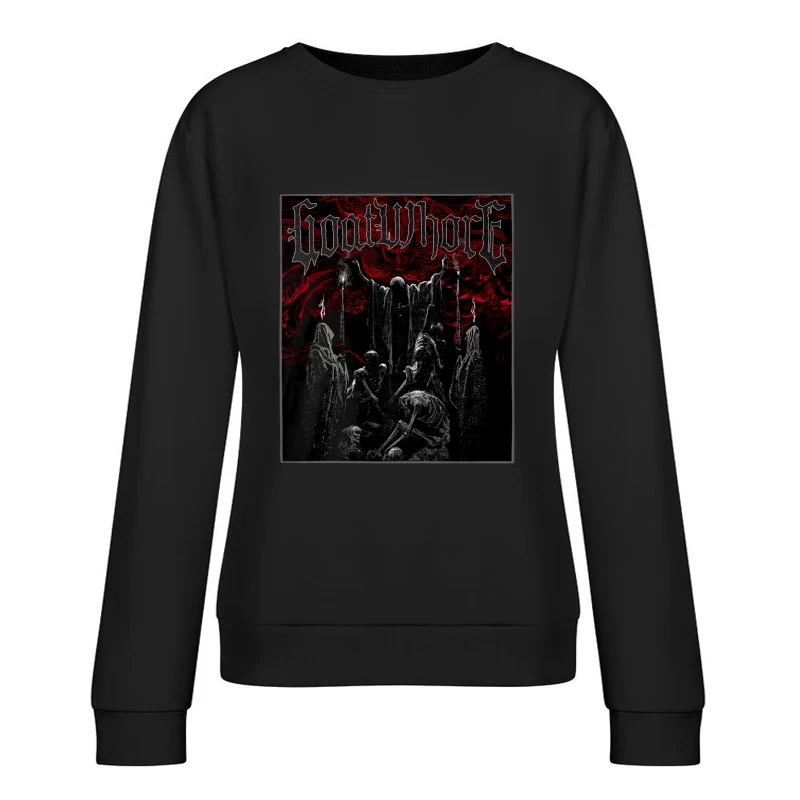 Goatwhore Grave Female Pullover Sweatshirt