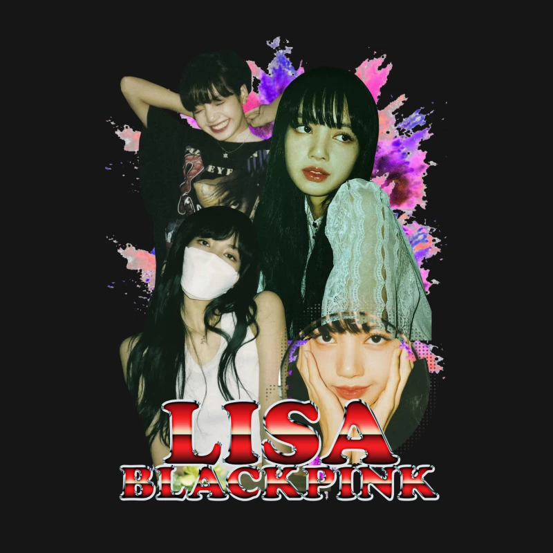 Lisa blackpink Male Long Sleeve T-Shirt