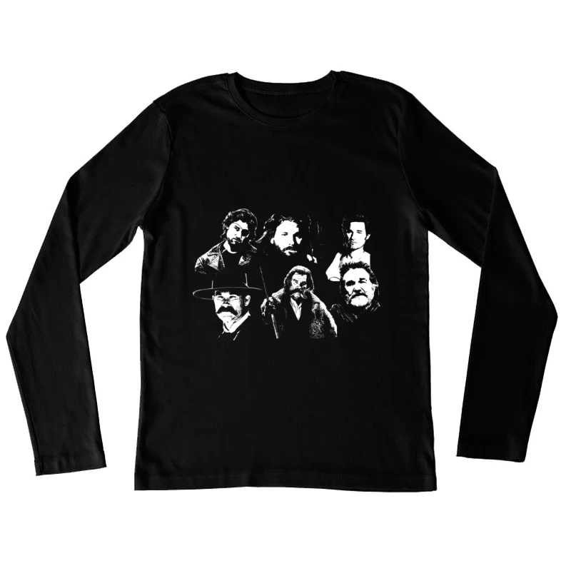 Kurt Russell and his best roles Female Long Sleeve T-Shirt