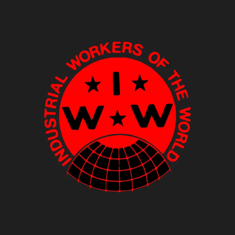IWW Logo: Industrial Workers of the World Union Symbol Male Tank Top