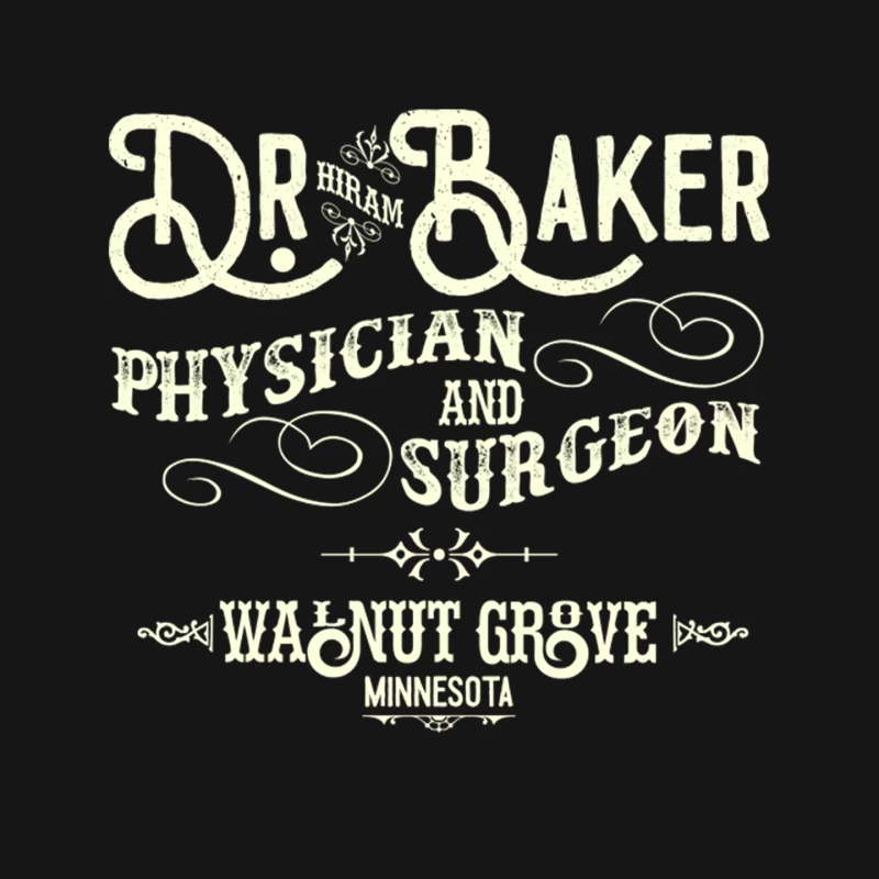 Doc Baker from Little House on the Prairie Mouse Pad
