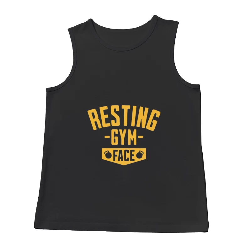 Resting Gym Face Design Herren Tanktops