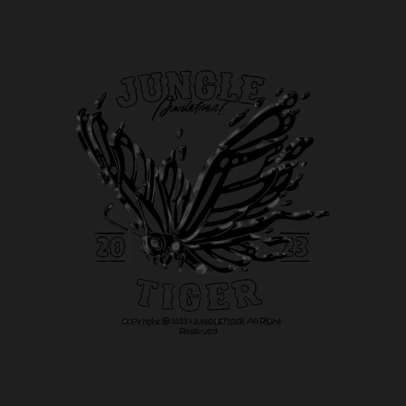 Jungle Butterfly Design Herren Tanktops