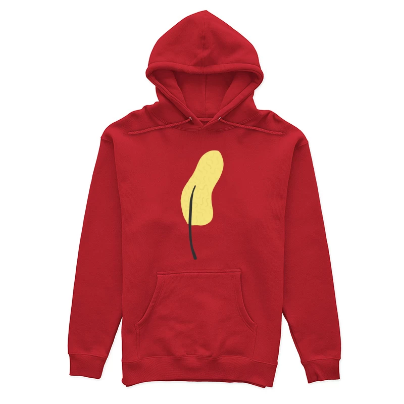Feuille abstraite sur fond texturé Femme Sweat à capuche