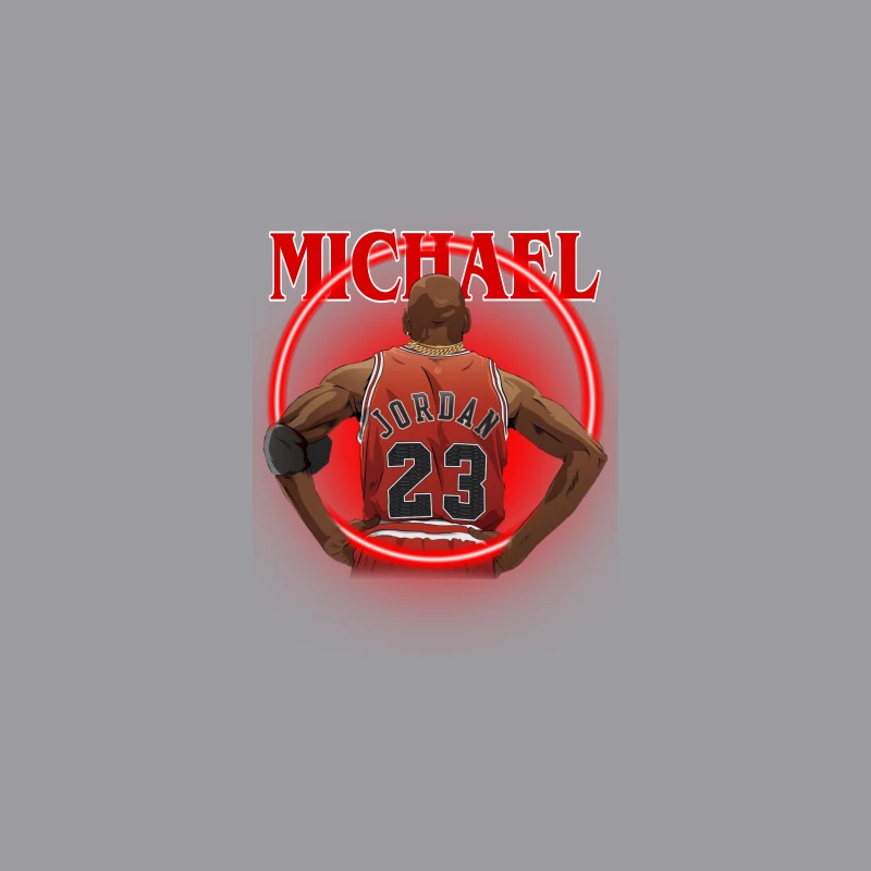 Michael Jordan Basketball Animation Travel Mug