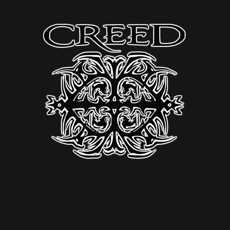 Creed Band Logo with Tribal Gothic Design Male Long Sleeve T-Shirt