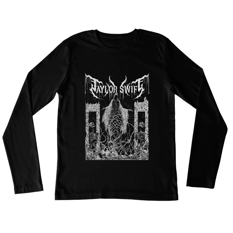 Taylor Swift Metal Version Female Long Sleeve T-Shirt