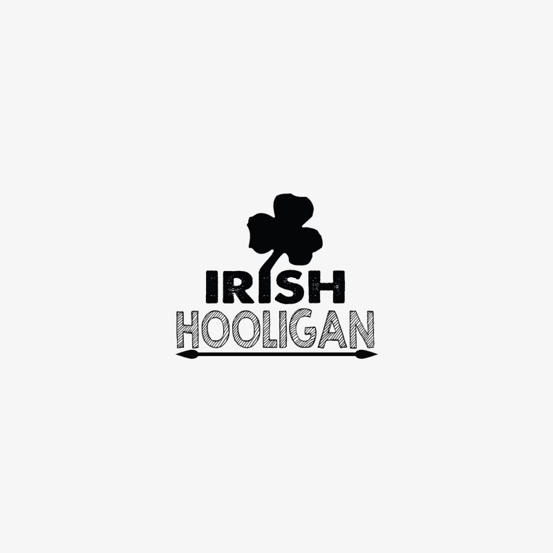 Design de lutin irlandais avec trèfle Femme Sweat-shirt à enfiler