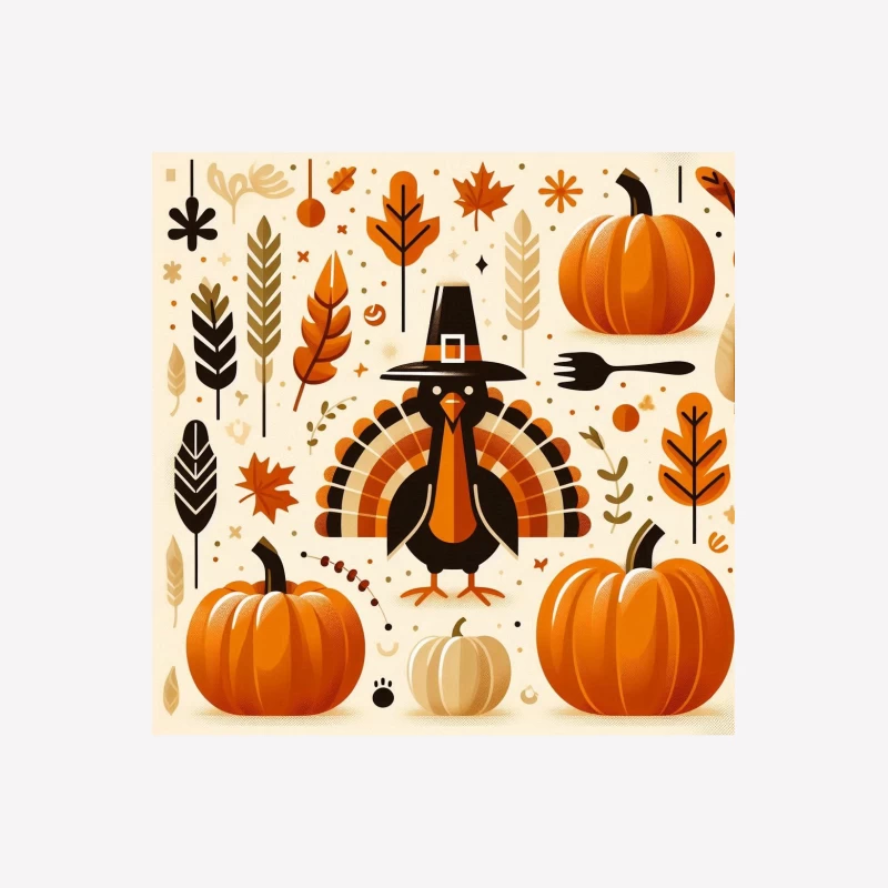Thanksgiving autumn Female T-Shirt