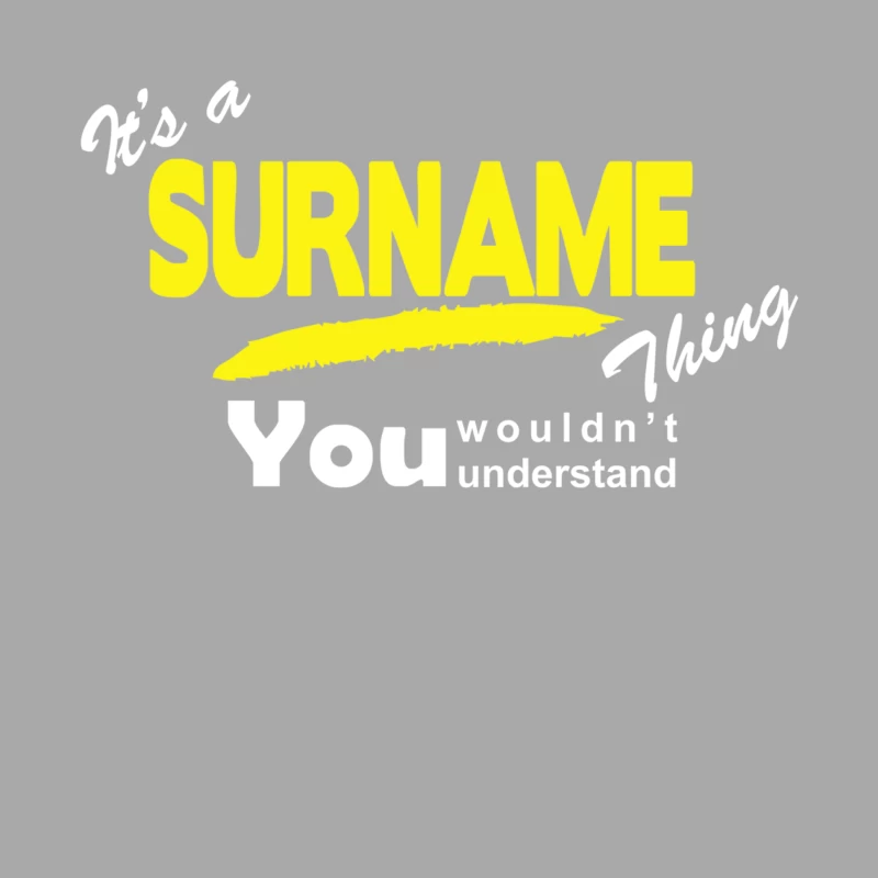 It_s A Surname Thing Female Pullover Hoodie