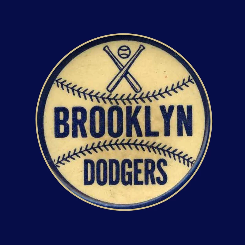 VINTAGE BROOKLYN DODGERS Mouse Pad