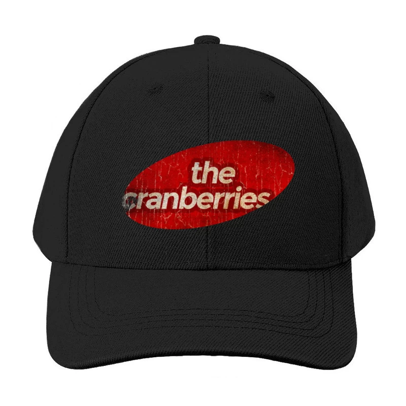 The Cranberries Vintage Band Logo in Red Baseball Cap