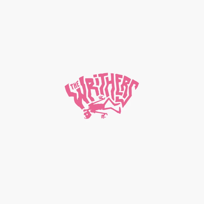 The Writhers Band Logo Design Cotton Tote Bag